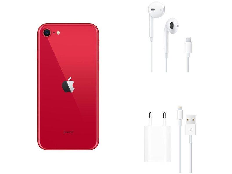 iPhone SE Apple 128GB (PRODUCT)RED 4,7” 12MP iO - iPhone